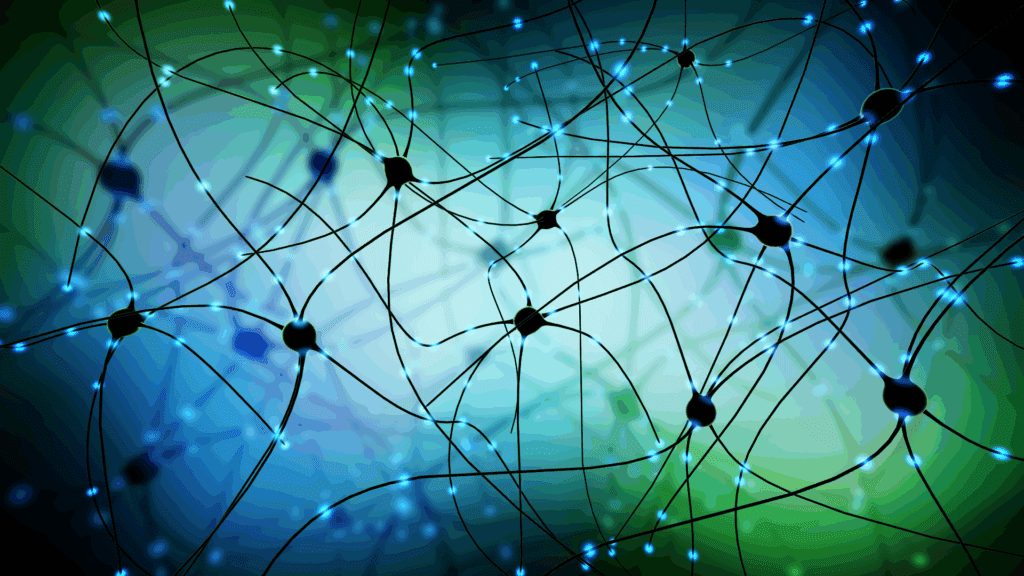  network of neurons represents dopamine optimization and its impact on brain connectivity and mental clarity.