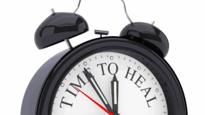 Close-up of a clock reading time for recovery, symbolizing strategies for how do I stop a panic attack effectively.