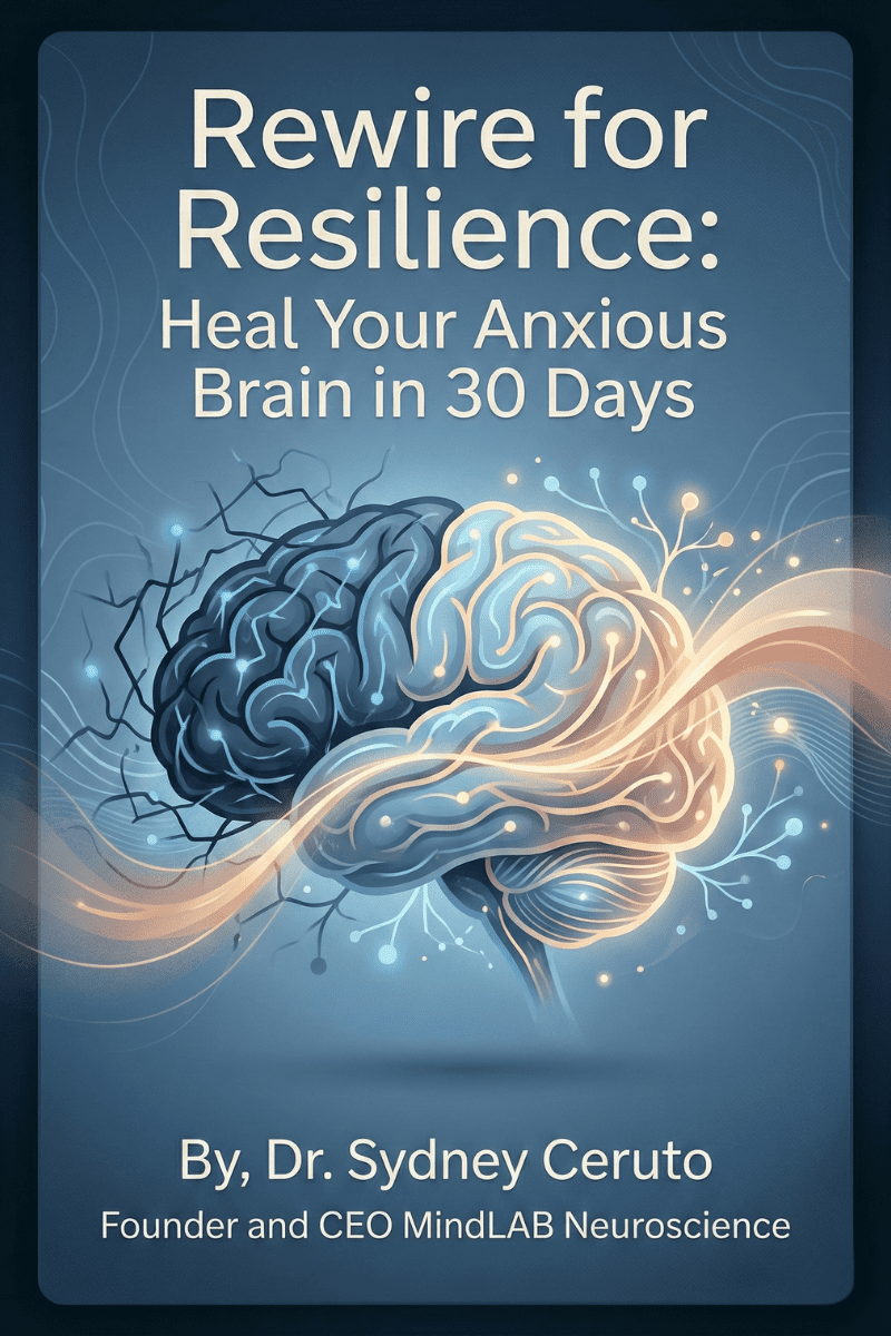 Rewire for Resilience: Break Your Reactive Patterns and Reclaim Your Power – Book by Dr. Sydney Ceruto, neuroscience expert on neuroplasticity and executive resilience