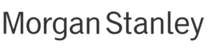 Morgan Stanley logo — MindLAB Neuroscience success story featuring executive presence and leadership through neuroplasticity training