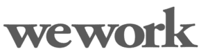 WeWork logo — MindLAB Neuroscience success story featuring negotiation and leadership resilience through neuroplasticity