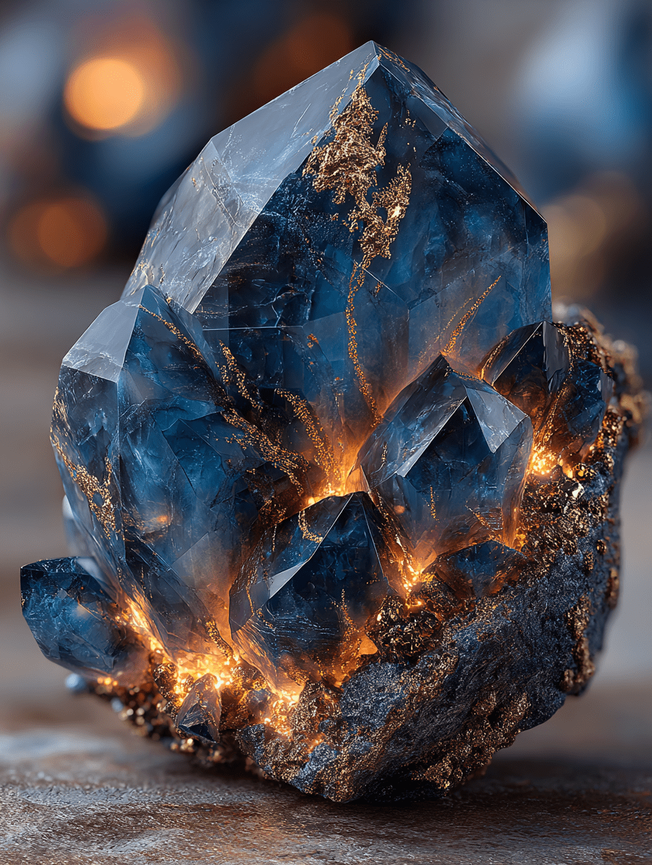 Crystalline dopamine pathway nucleus radiating geometric fracture patterns