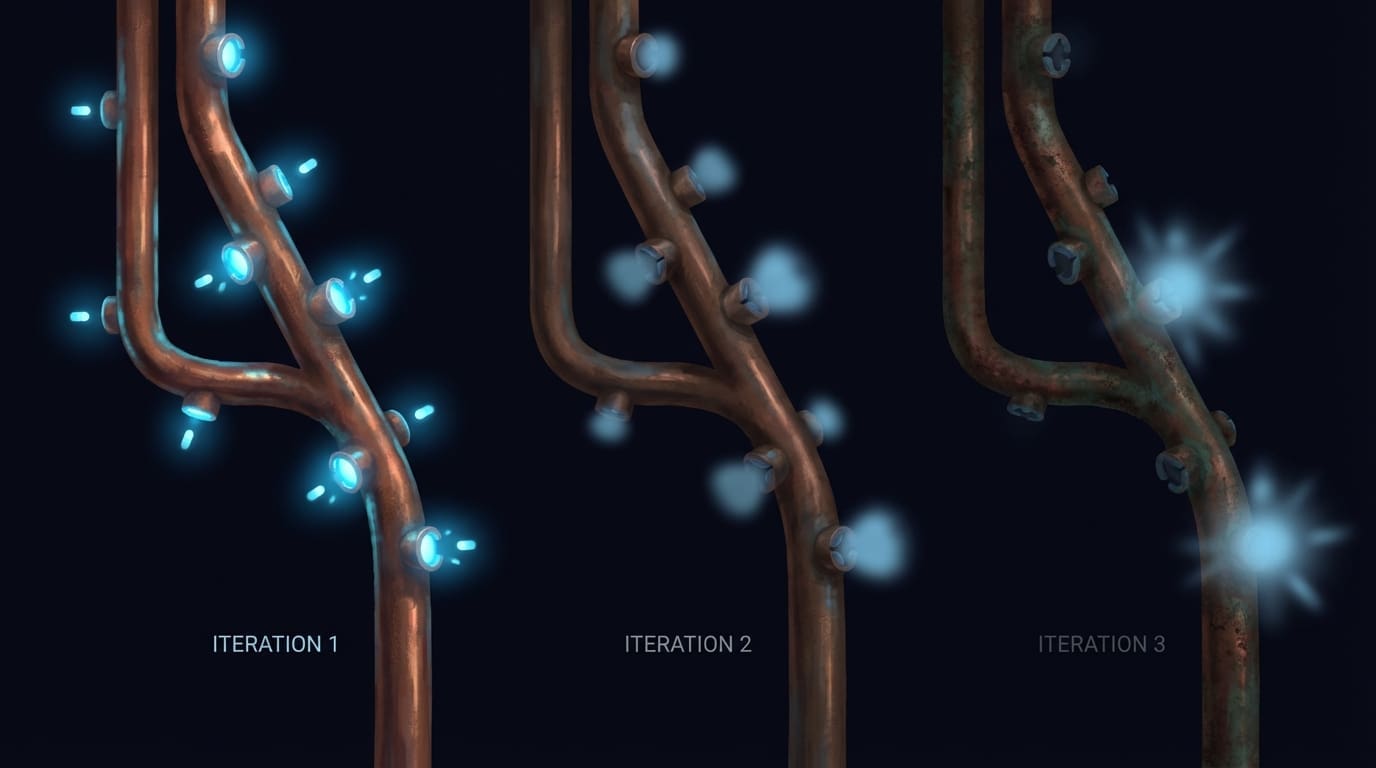 Copper dopamine receptor system showing progressive desensitization